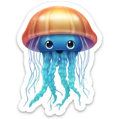 Jellyfish sticker