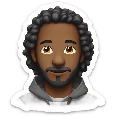 Lowkey chill dude sticker