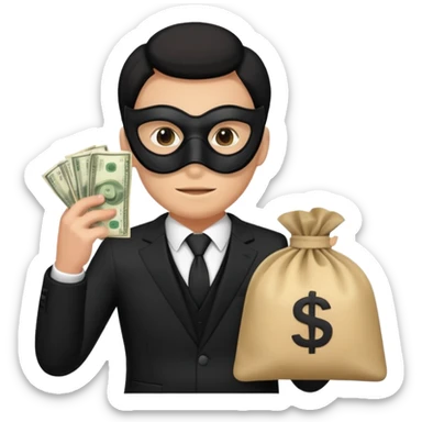 museum robber sticker