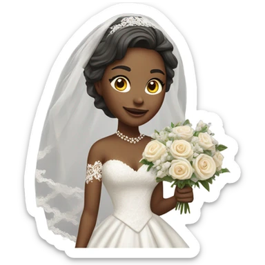 Bride sticker
