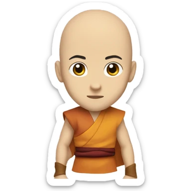 Aang Airbending Master sticker