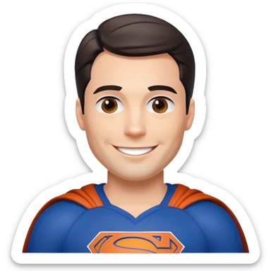 Superman new york knicks sticker