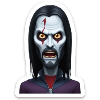 Morbius played by Jared Leto sticker