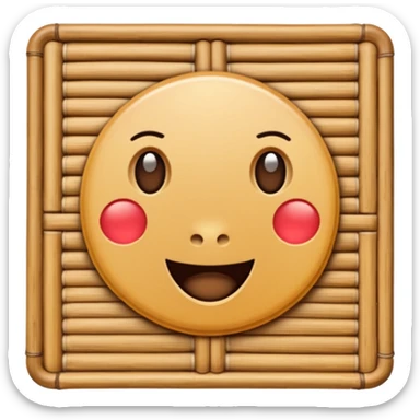 bamboo doormat sticker