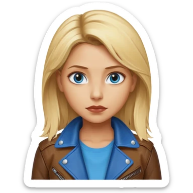 buffy the vampire slayer, realistic, sticker