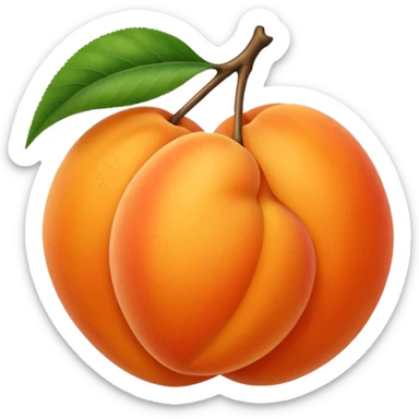 apricot sticker