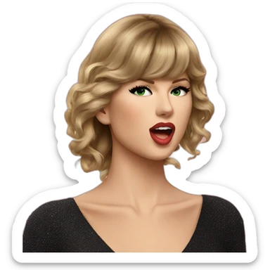 taylor-swift-throating-bbc sticker