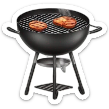 Grill cooking sticker