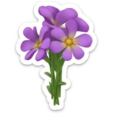 Flower buque  sticker