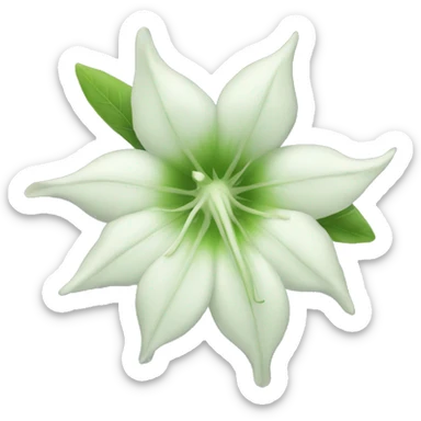 Moonflower sticker