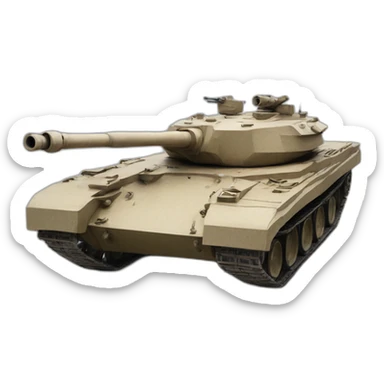 Tank in baku sticker