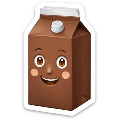 Milo milk carton sticker