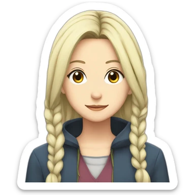 Anya Forger anime sticker