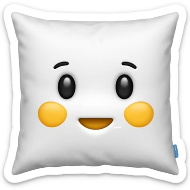 Pillow sticker