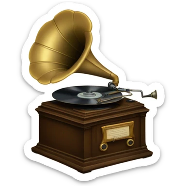 phonograph sticker