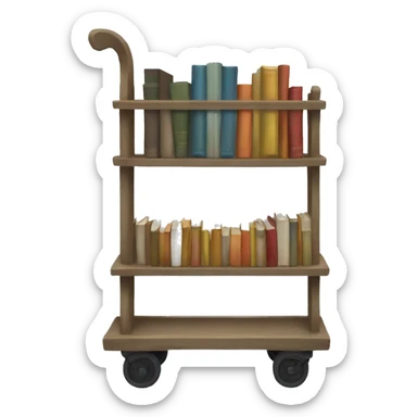 Literature cart jw sticker