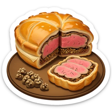Beef Wellington sticker