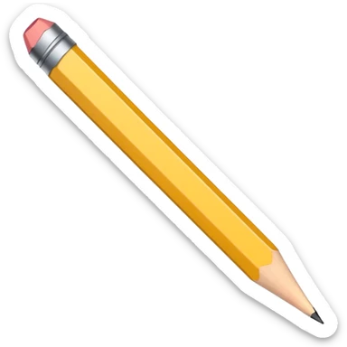 pencil sticker