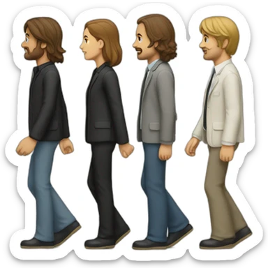 Abbey road sticker