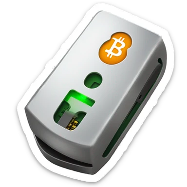 trezor crypto hardware wallet, Bitcoin sticker