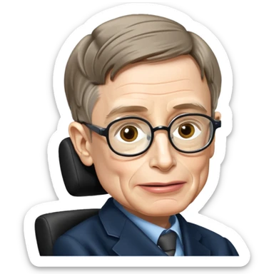 Stephen Hawking sticker