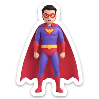 Hair hero sticker