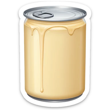 condensed milk sticker