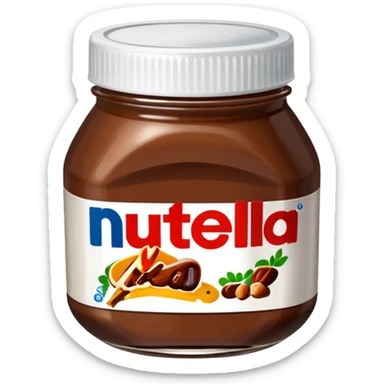 nuttella sticker