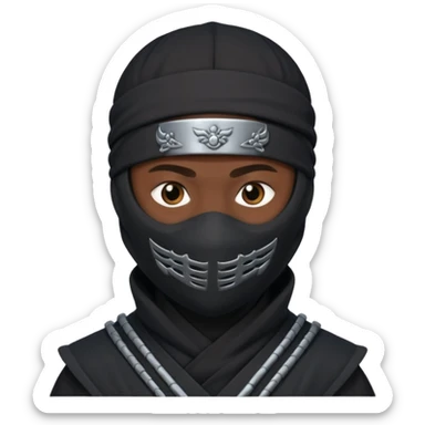 This 🥷🏻 for this 🫅🏽 sticker