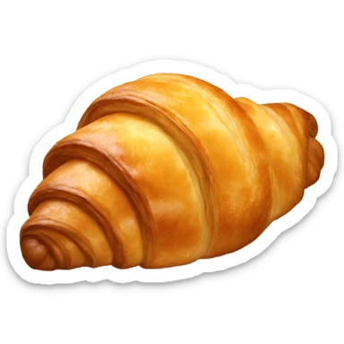 Croissant sticker