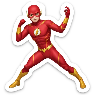 The Flash from Justice League sticker