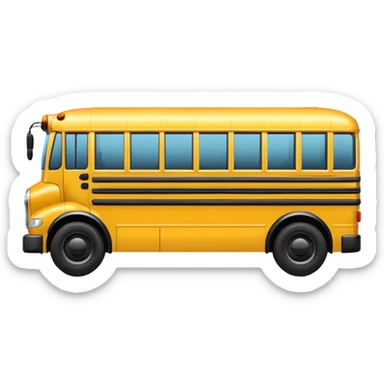 bus escolar  sticker