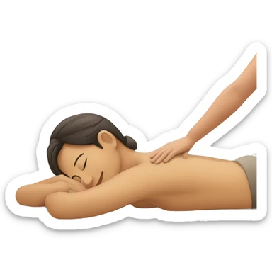 massage sticker
