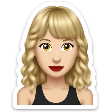 Taylor swift at the eras tour  sticker