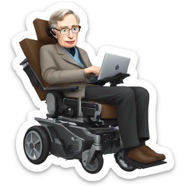 Stephen hawking sticker