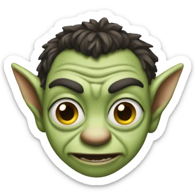 a gremlin  sticker