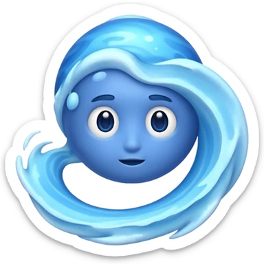 Neptune planet sticker