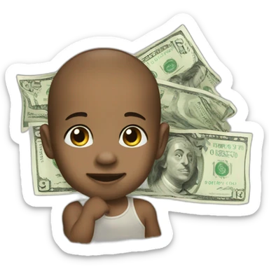 money litle babies more sticker