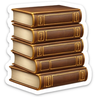 designer books sticker
