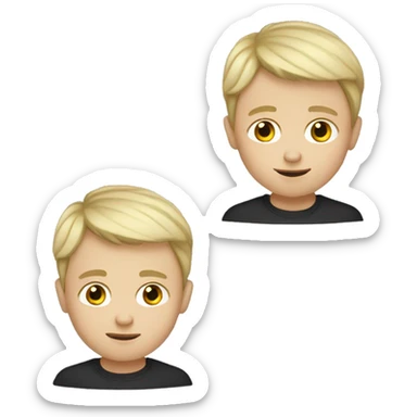 Estonian boy sticker