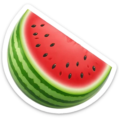 whole watermelon sticker