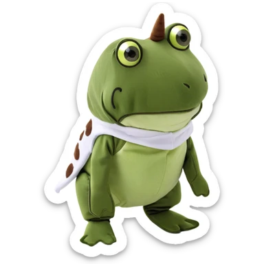 Shark with the body of a horse sticker