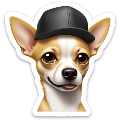 gangsta chihuahua sticker