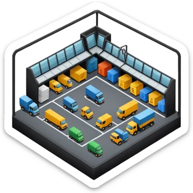 sorting centers sticker