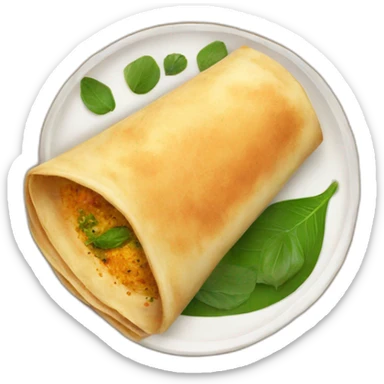 dosa south indian dish sticker