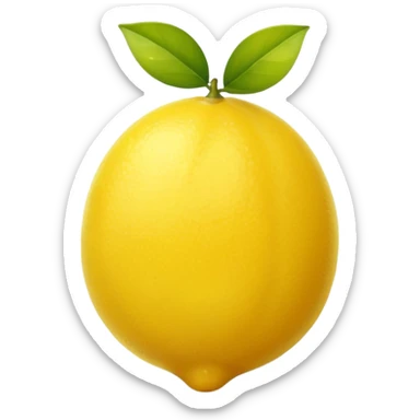 mirror this same emoji of🍋 sticker