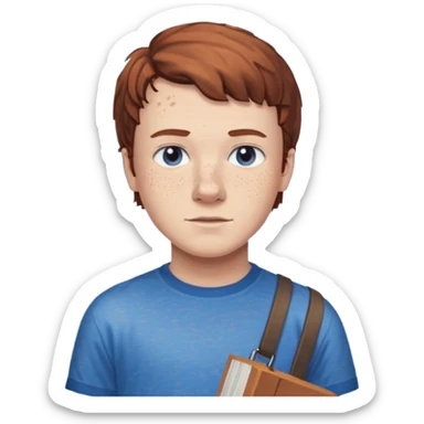 Will from Stranger Things saying can we play Minecraft now? sticker
