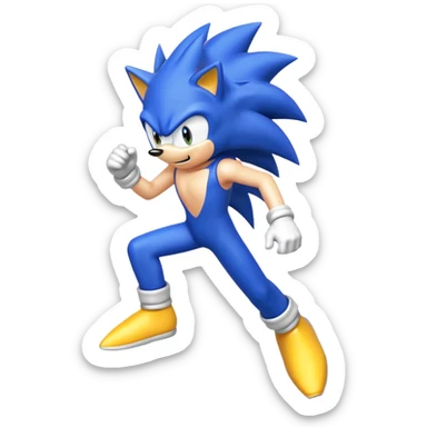 Super sonic sticker