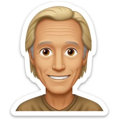 David Carradine sticker