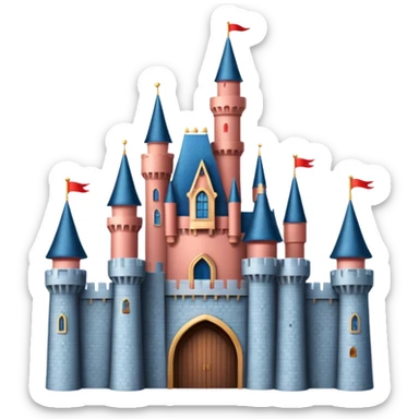 Disney Castle from Film Studios sticker